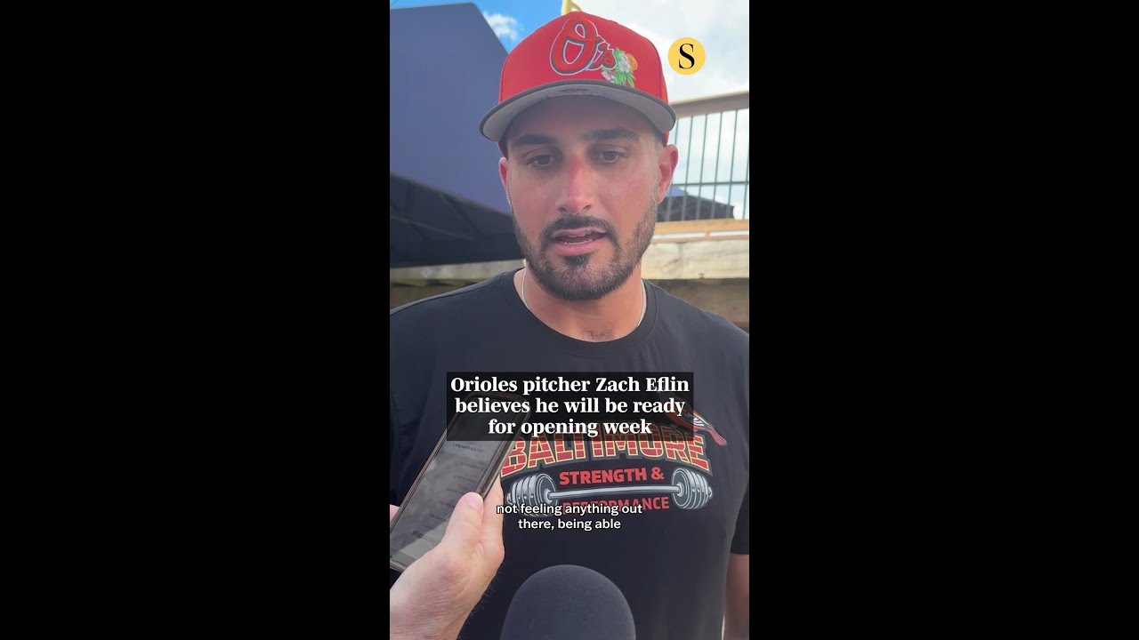 Orioles’ Zach Eflin lights up radar gun in first spring start since surgery
