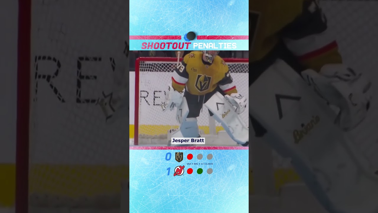 NHL Shootout Highlights: Vegas Golden Knights vs NJ Devils