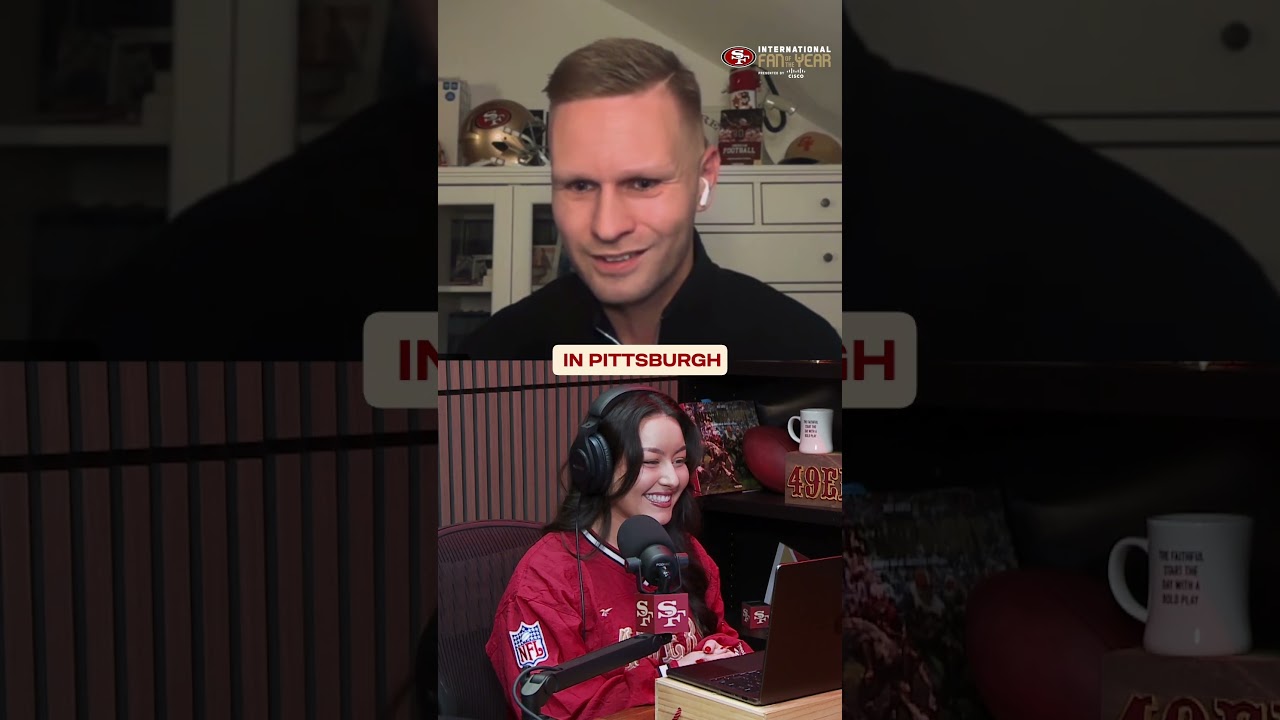 We surprised David who is our International Fan of the Year from Germany! #49ers #nfl #germany