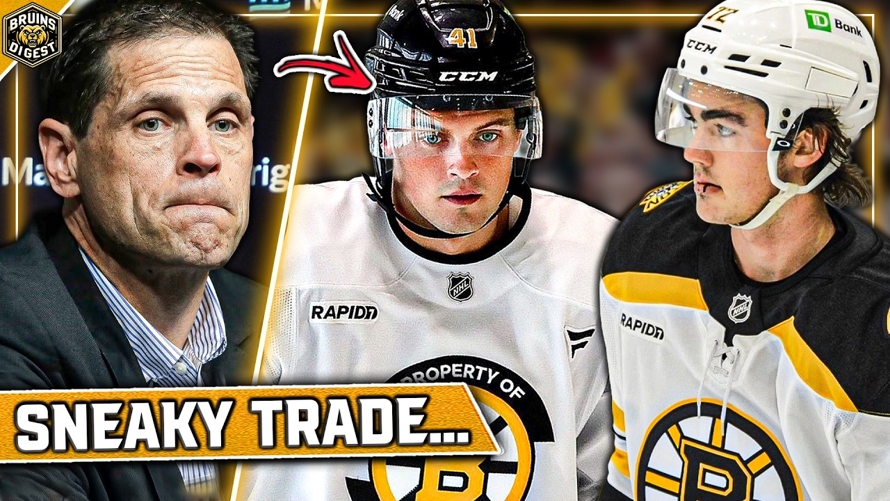 Bruins Make Sneaky Good Trade... (and here's why)