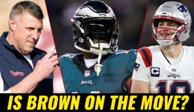 EAGLES: The New England Patriots Are Making A Real Push For AJ Brown