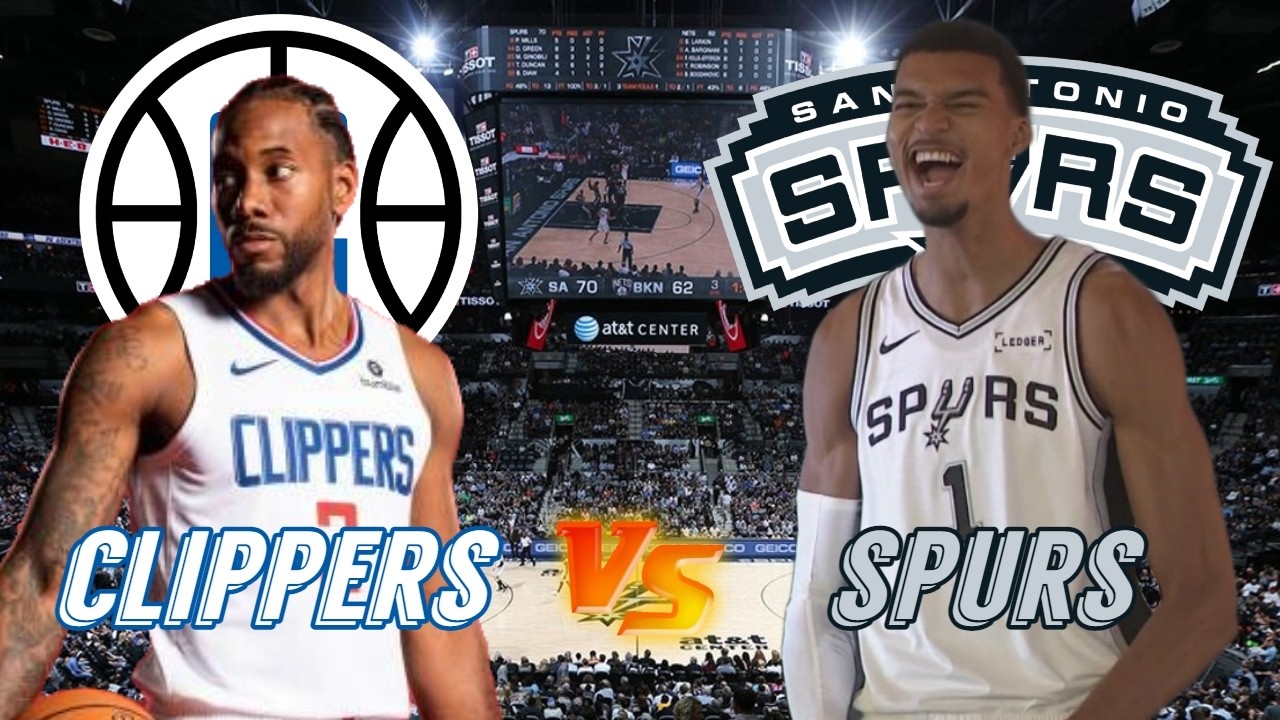 LA Clippers vs San Antonio Spurs Live Play by Play & Scoreboard