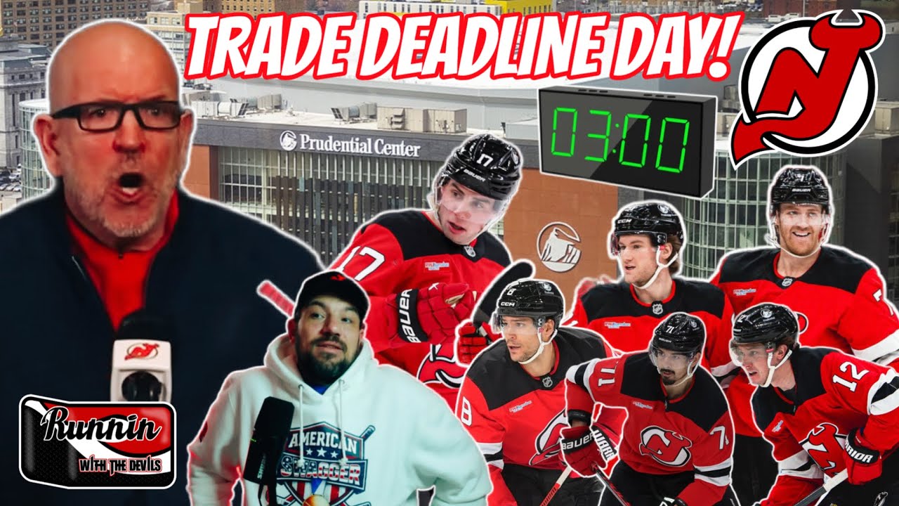NJ Devils NHL Trade Deadline Day LIVE! 3/6/26