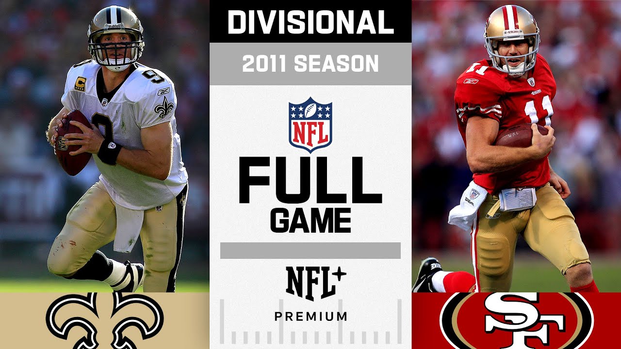 New Orleans Saints vs. San Francisco 49ers FULL GAME | NFL 2011 Season NFC Divisional Game
