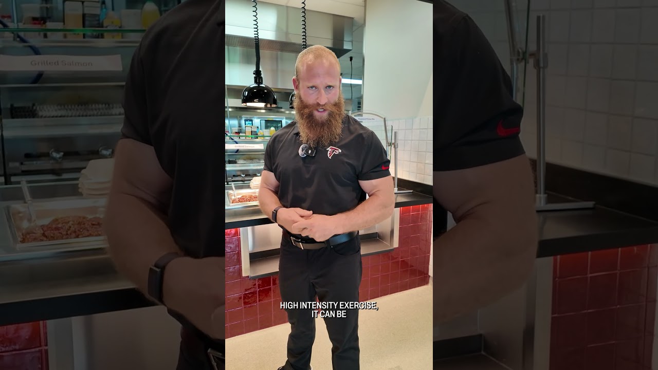 Inside the nutrition strategy that helps the Falcons perform at the highest level #food #nfl