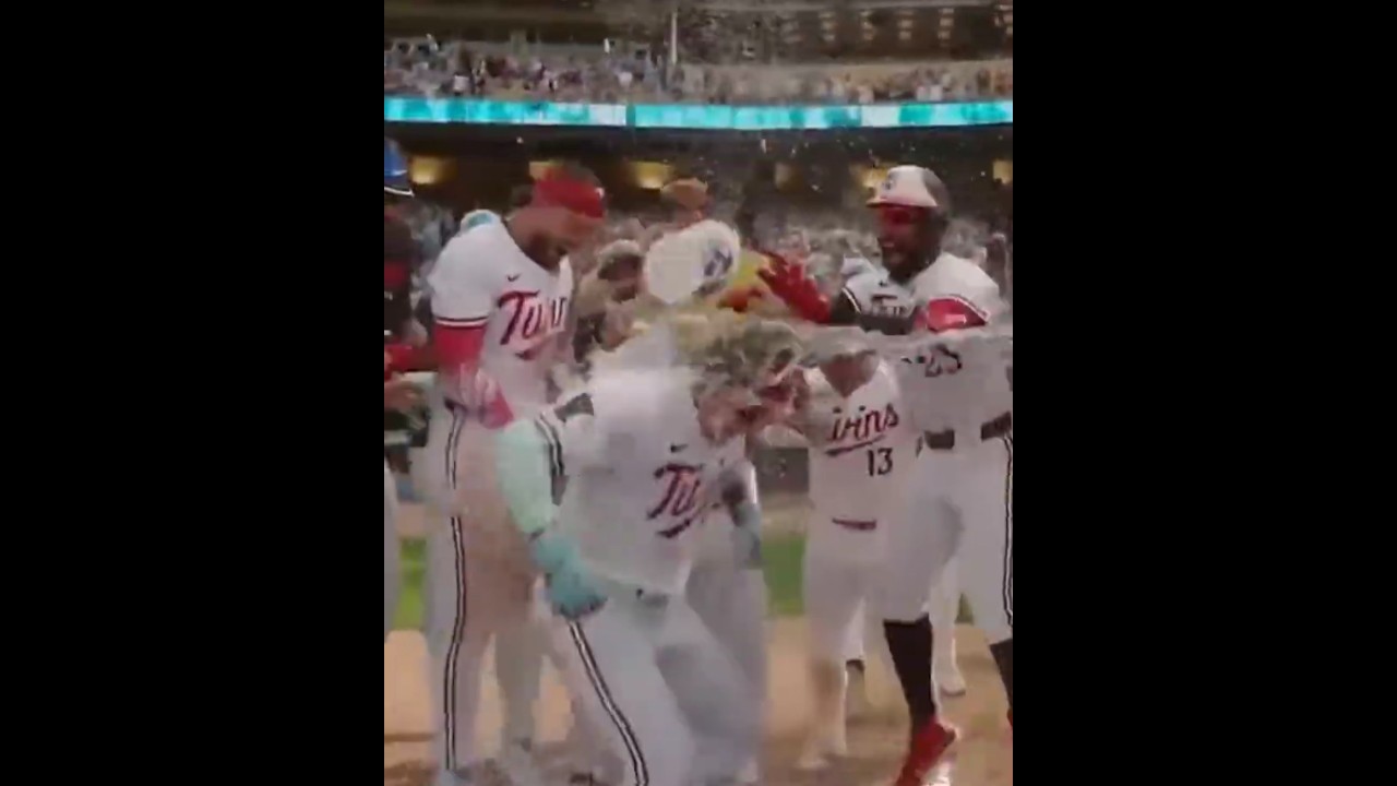 Top Plays of 2025 (MLB): Harrison Bader Walk Off HR vs Rays (pt 61) #twins #mlb #baseball #topplays