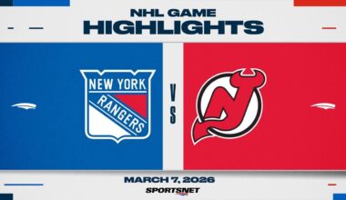 NHL Highlights | Rangers vs. Devils - March 7, 2026