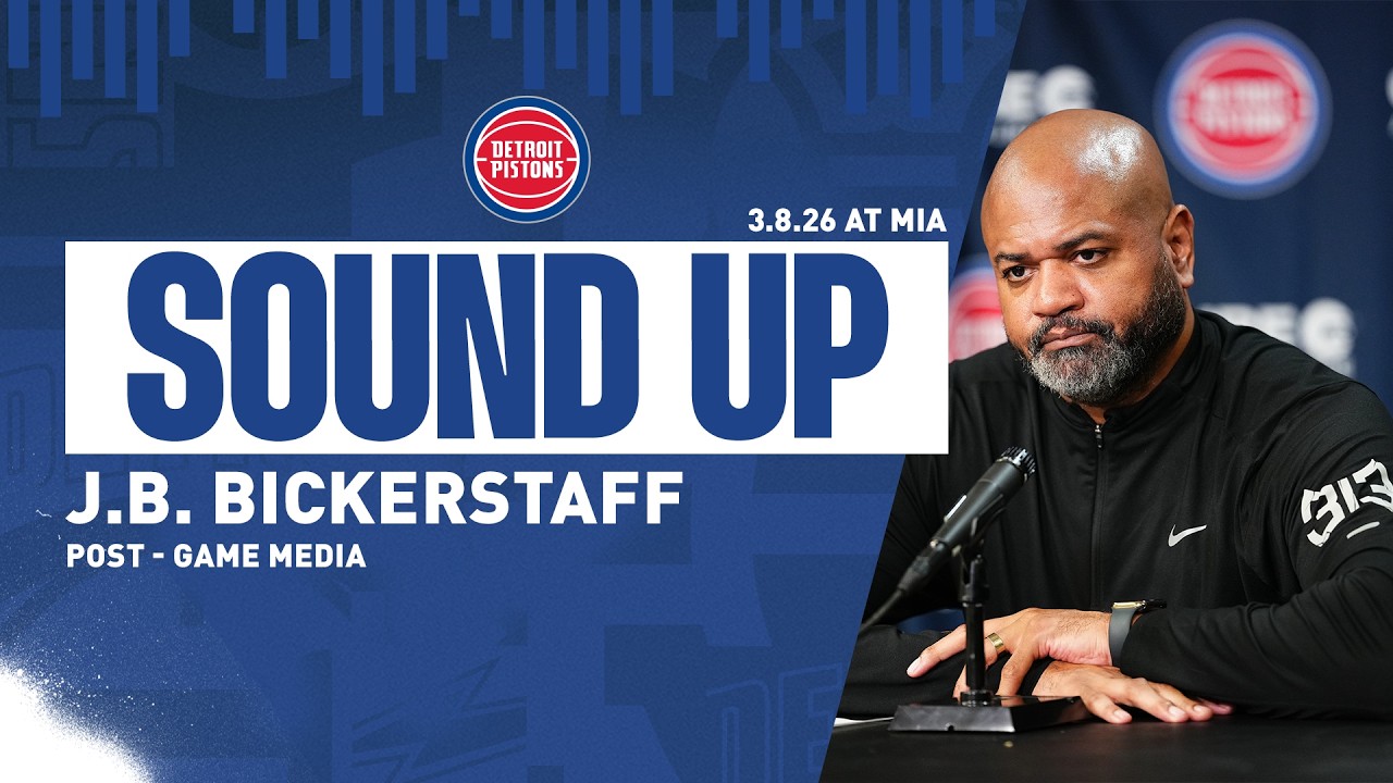 Post-Game Press Conference: J.B. Bickerstaff | Pistons vs. Heat | 03.08.26