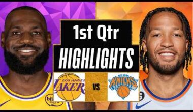 Los Angeles Lakers vs New York Knicks Full Game Highlights 1st Qtr | Mar 8 | 2026 NBA Highlights
