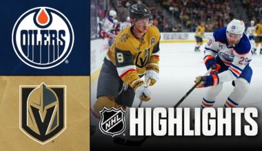 Oilers vs. Golden Knights | NHL Highlights | March 08, 2026