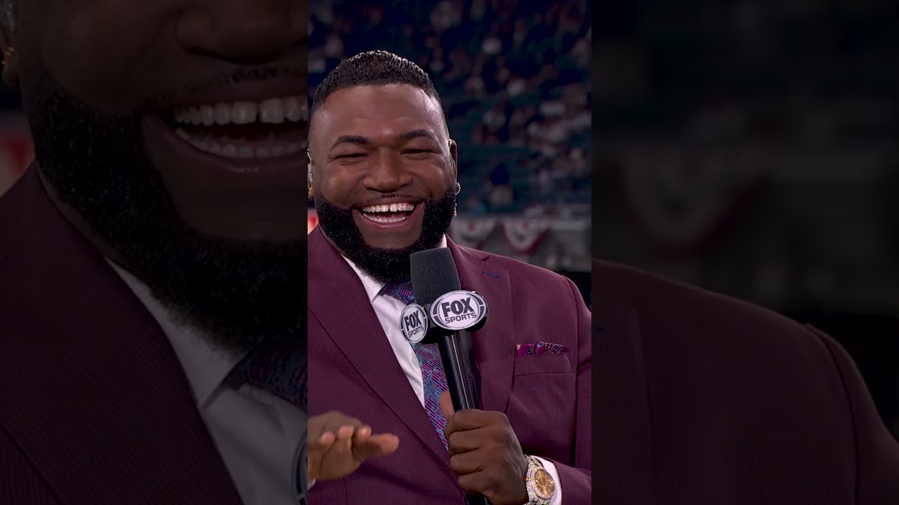 Yankees fans BOO Big Papi at the World Series 😂 #yankees #redsox #baseball #mlb