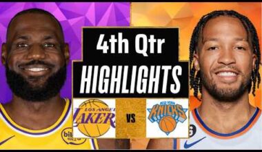 Los Angeles Lakers vs New York Knicks Full Game Highlights 4th Qtr | Mar 8 | 2026 NBA Highlights