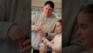 Beats, bites, and family dinner nights with TJ the DJ. #shorts #campbells #njdevils