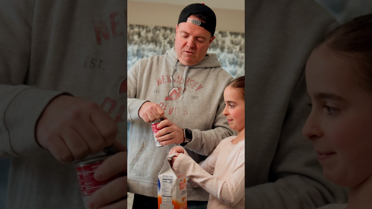 Beats, bites, and family dinner nights with TJ the DJ. #shorts #campbells #njdevils