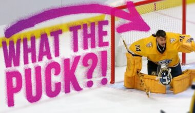 The Puck Did WHAT?! 😳 | Unbelievable NHL Moments
