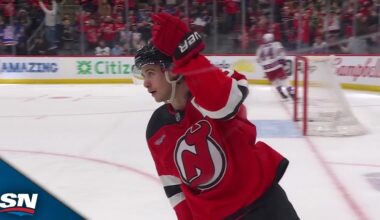 Jack Hughes Notches Fourth Career Hat Trick To Lead Devils Past Rangers