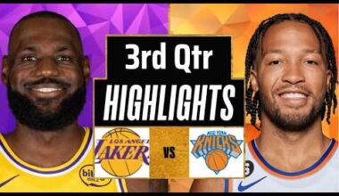 Los Angeles Lakers vs New York Knicks Full Game Highlights 3rd Qtr | Mar 8 | 2026 NBA Highlights