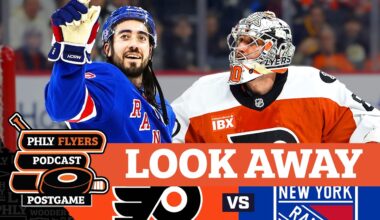 Matvei Michkov scores, but Dan Vladar pulled in UGLY Flyers loss to Rangers | PHLY Flyers Podcast