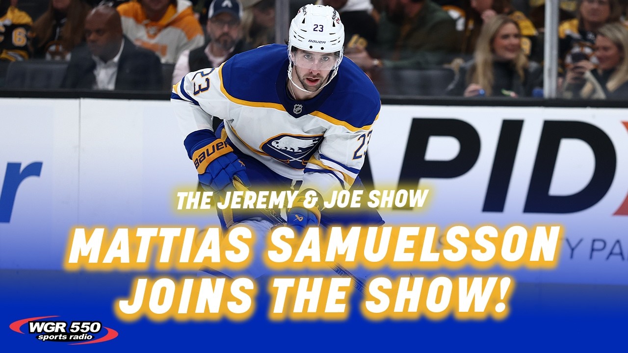 Mattias Samuelsson Speaks on INSANE Sabres-Lightning Game | The Jeremy and Joe Show