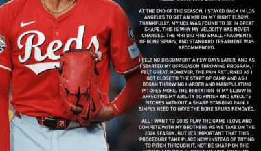 Hunter Greene post on Instagram