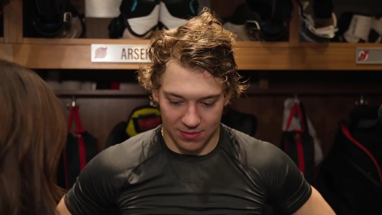 Gritsyuk, Markstrom, Glass, Keefe talk to media after 5-1 win against Florida