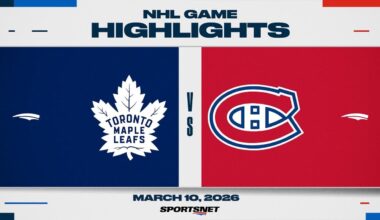 NHL Highlights | Maple Leafs vs. Canadiens - March 10, 2026