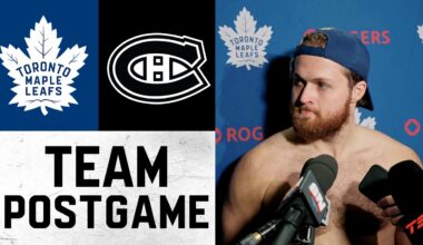 Maple Leafs Full Media Availability | Post Game at Montreal Canadiens | March 10, 2026