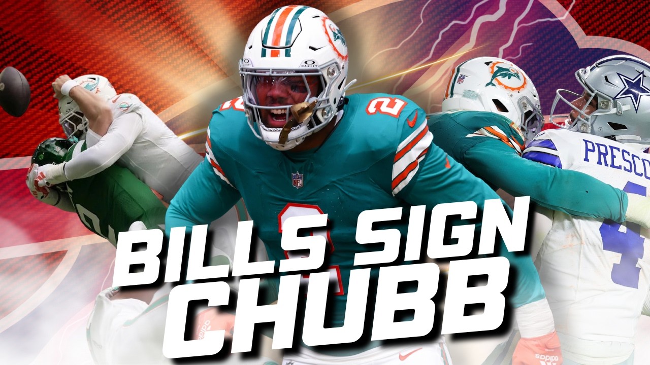 The BILLS make a SPLASH signing BRADLEY CHUBB + Jenna joins from FLORIDA to discuss WHAT'S NEXT?!
