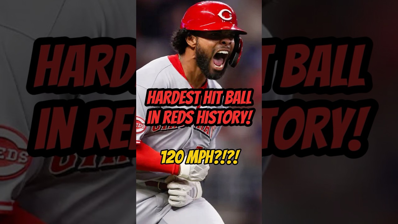 The HARDEST HIT BALL in Reds History Belongs to Rece Hinds! 🤯⚾️ #reds #shorts