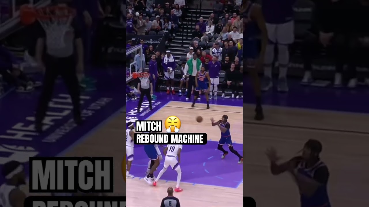 mitch rebound highlights... yktv 😤 #nba #nyknicks #mitchellrobinson