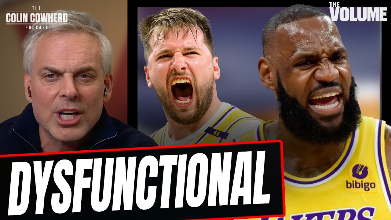 Have Luka Doncic & LeBron James RUINED Los Angeles Lakers? | Colin Cowherd NBA