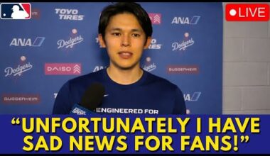 JUST ANNOUNCED! SAD NEWS ABOUT ROKI SASAKI! DODGERS FANS WEREN'T EXPECTING THIS! DODGERS NEWS