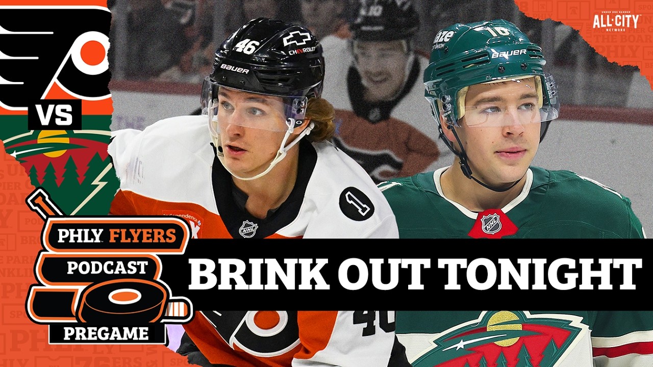 Former Flyer Bobby Brink OUT as Trevor Zegras and Philly visit Minnesota Wild | PHLY Flyers Podcast