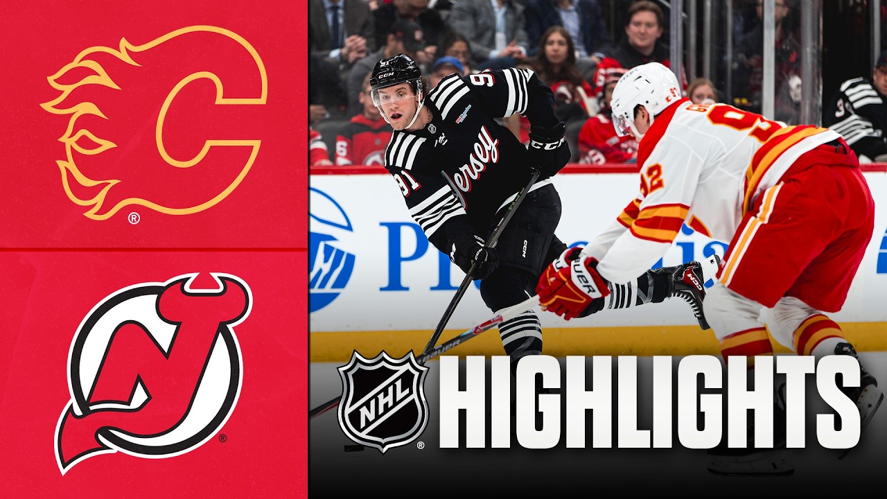 Flames vs. Devils | NHL Highlights | March 12, 2026