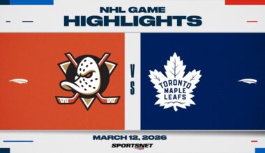 NHL Highlights | Ducks vs. Maple Leafs - March 12, 2026