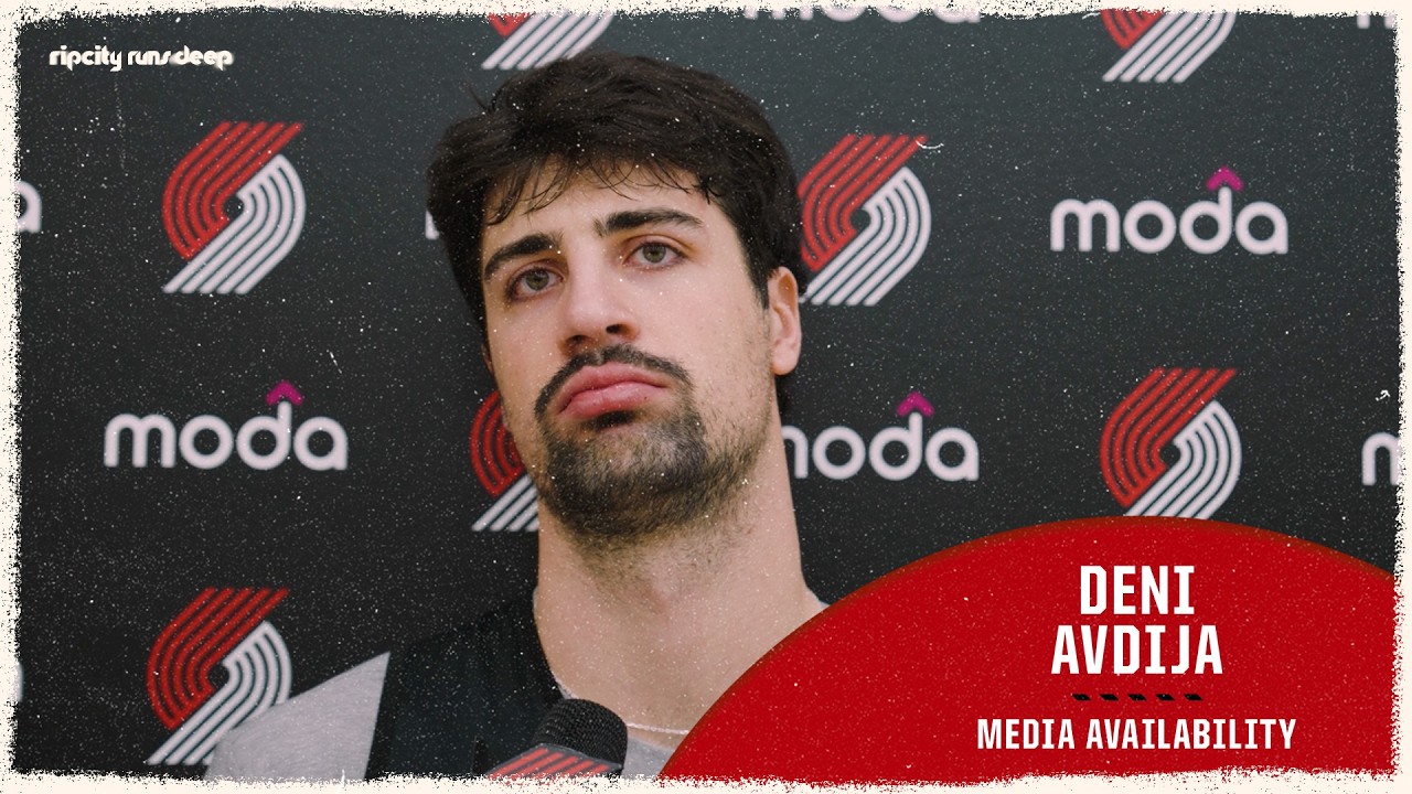 Deni Avdija On Confidence In Team & Upcoming Game vs Jazz | Portland Trail Blazers | March 12, 2026