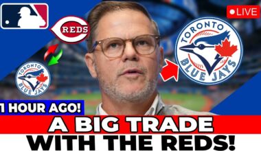 Reds and Blues Jays make a trade involving a center! Trade rumors? TORONTO BLUE JAYS NEWS