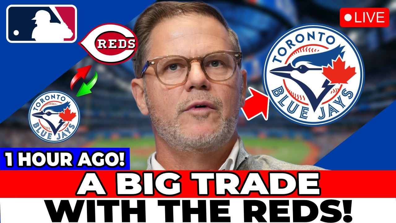 Reds and Blues Jays make a trade involving a center! Trade rumors? TORONTO BLUE JAYS NEWS