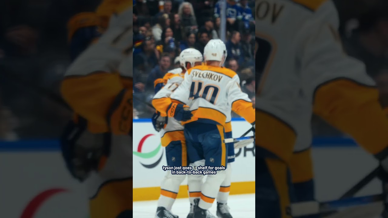🔝 shelf Tyson Jost #predsnhl