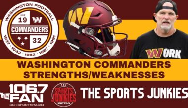 Commanders Biggest Strengths/Weaknesses | Sports Junkies