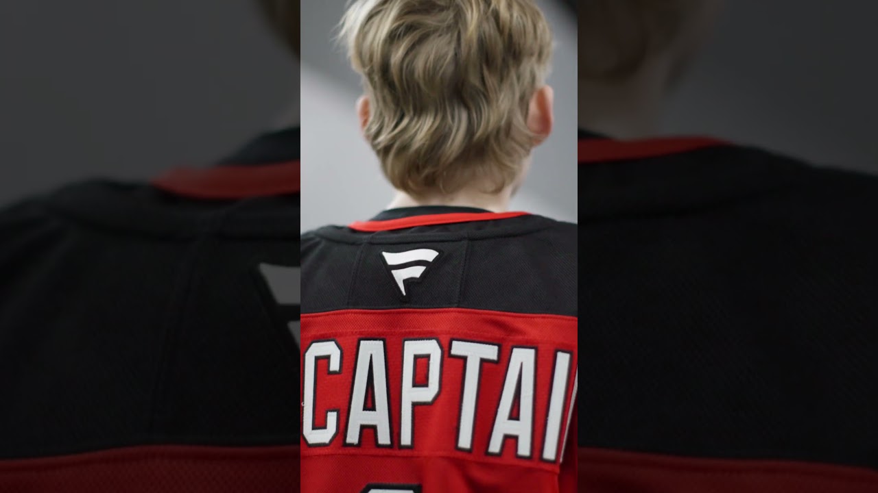 Like father, like son! Colton Greene wears the C at a recent Devils game. #shorts #njdevils #nhl