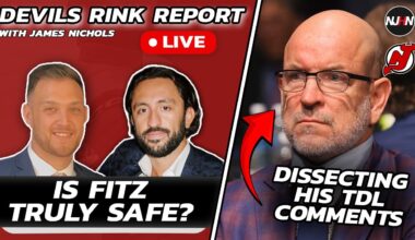 Is Fitzgerald Safe? Pasha Eshghi Reacts to Presser Fallout | Devils Rink Report