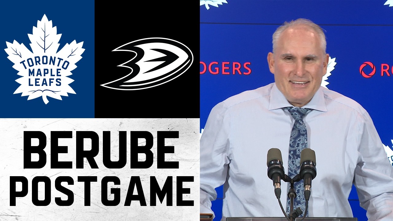 Craig Berube | Post Game vs Anaheim Ducks | March 12, 2026