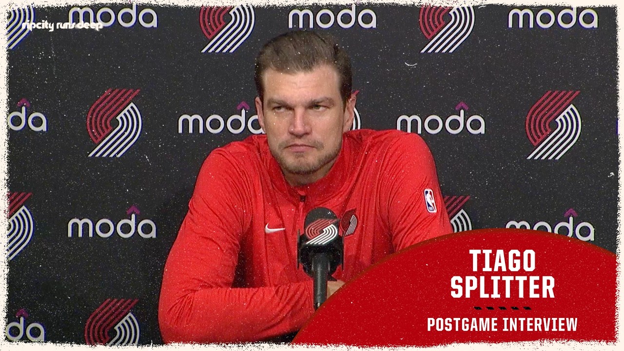 Tiago Splitter Talks About Tonight's Win vs Utah Jazz | Portland Trail Blazers | March 13, 2026