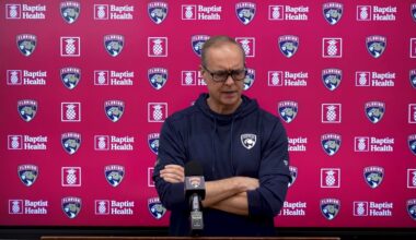 Florida Panthers Coach Paul Maurice Updates Injuries; Sam Reinhart Out for Road Trip