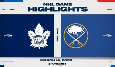 NHL Highlights | Maple Leafs vs. Sabres - March 14, 2026