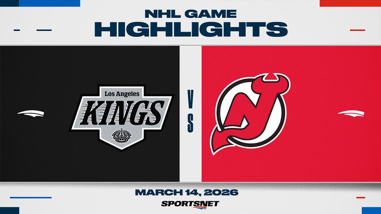 NHL Highlights | Kings vs. Devils - March 14, 2026