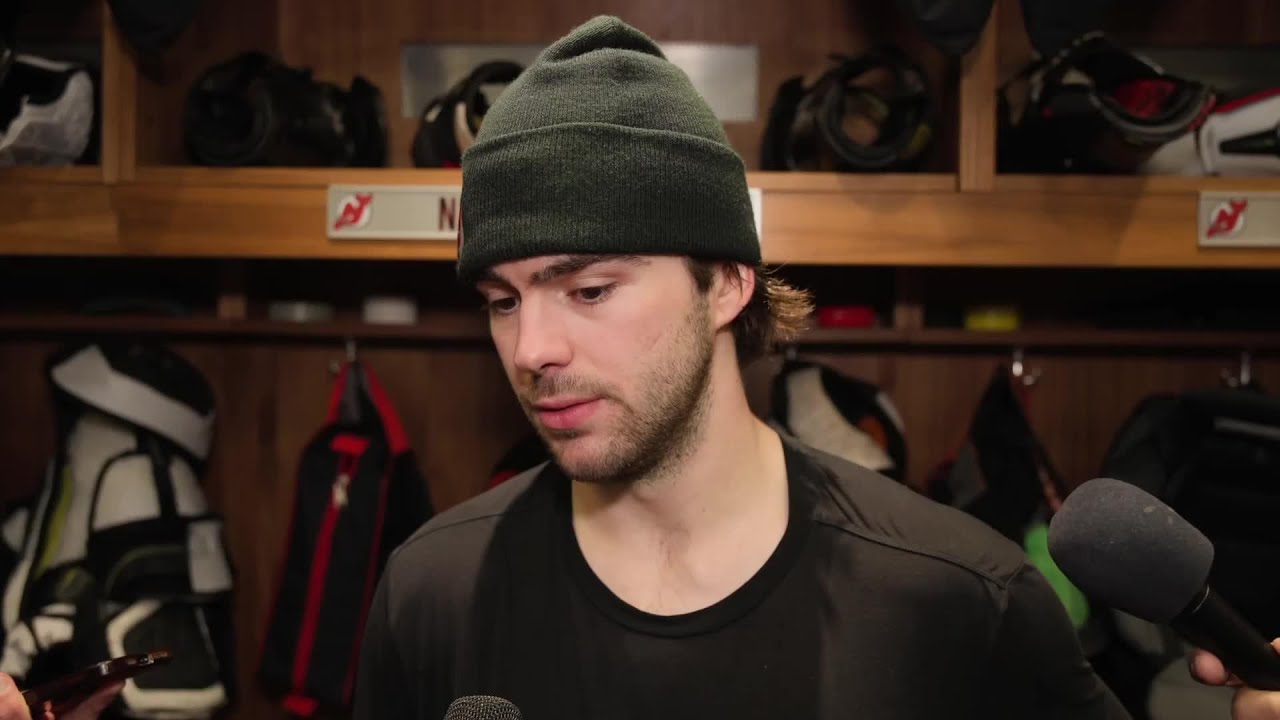 Hischier, Glass, Allen and Keefe speak after 6-4 win over Kings