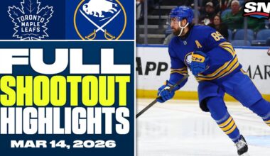 Toronto Maple Leafs at Buffalo Sabres | FULL Shootout Highlights - March 14, 2026