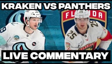 Florida Panthers Vs Seattle Kraken LIVE COMMENTARY! | 2025-26 NHL Season